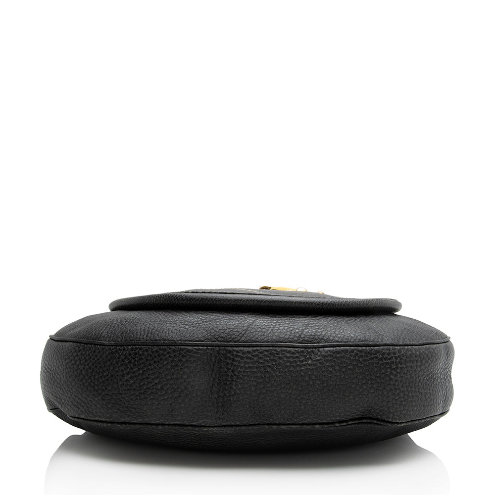 Gucci Leather New Pelham Large Shoulder Bag (SHF-21841)