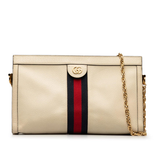 Gucci Leather Ophidia Chain Crossbody (SHG-wv6UwT)
