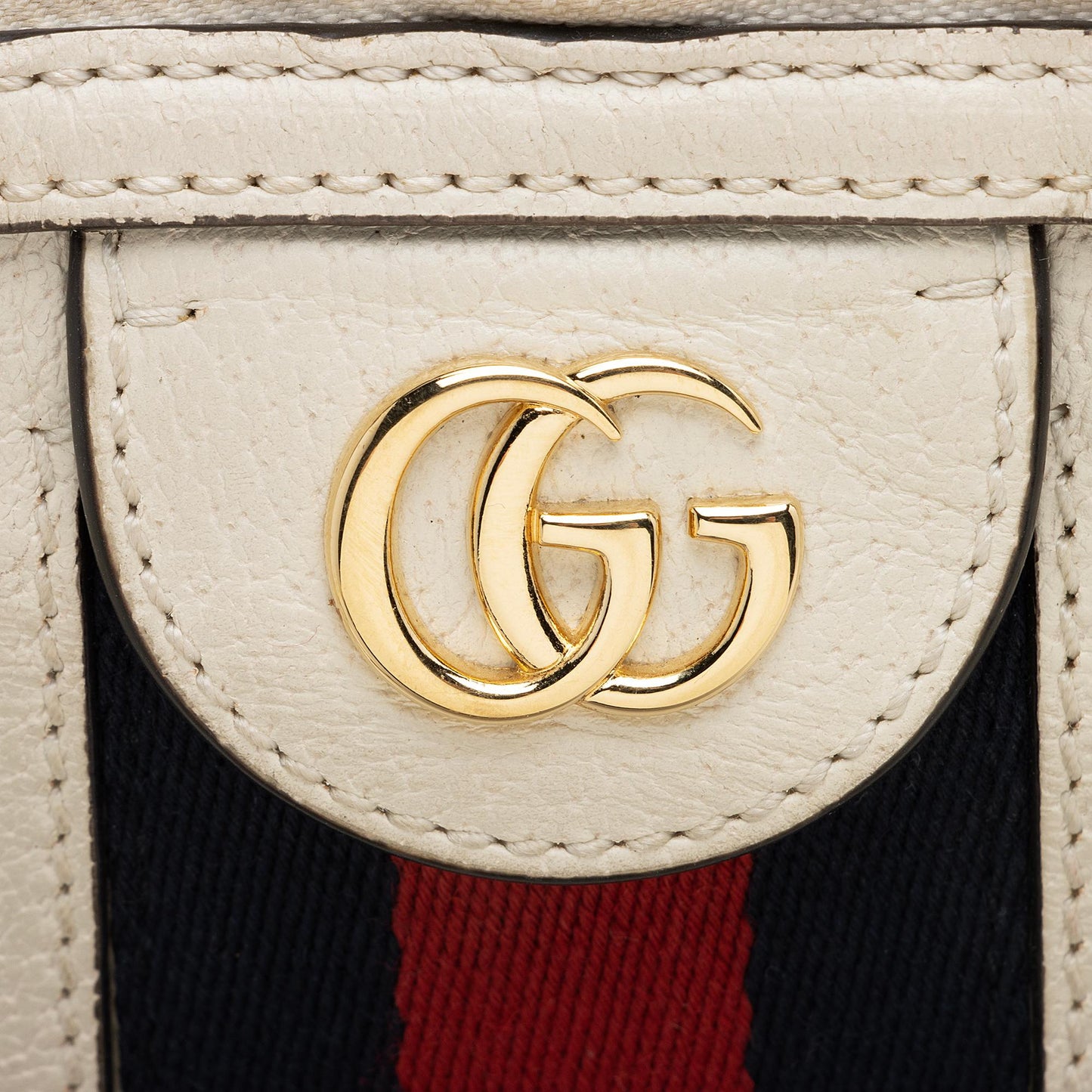 Gucci Leather Ophidia Dome Small Shoulder Bag