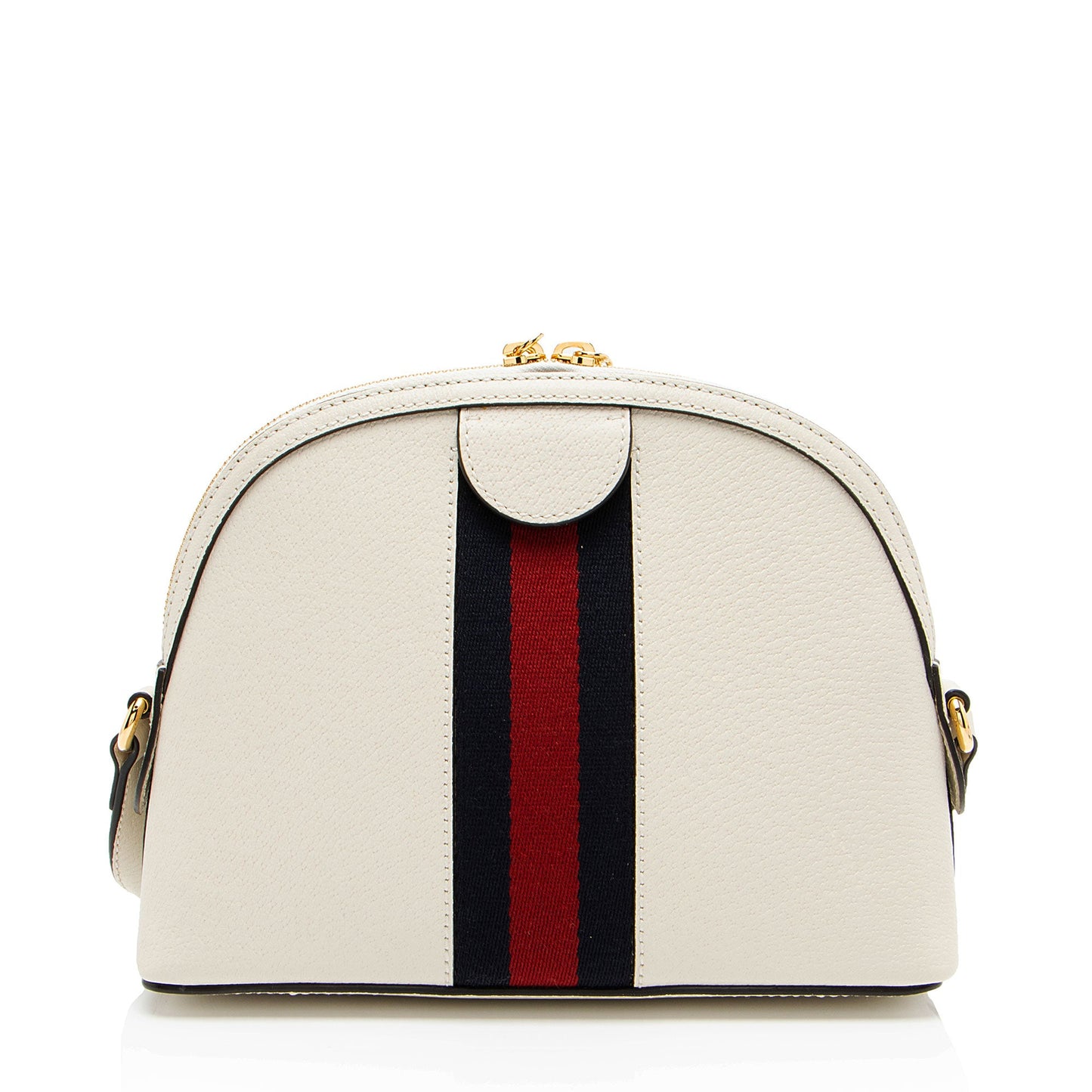 Gucci Leather Ophidia Dome Small Shoulder Bag