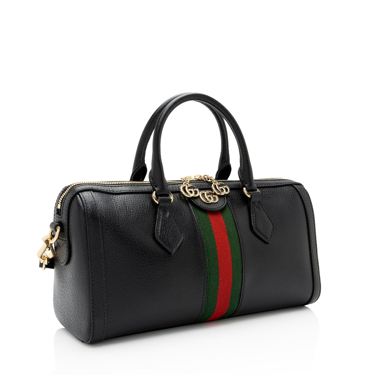 Gucci Leather Ophidia Medium Boston Bag (SHF-Cqcjoo)