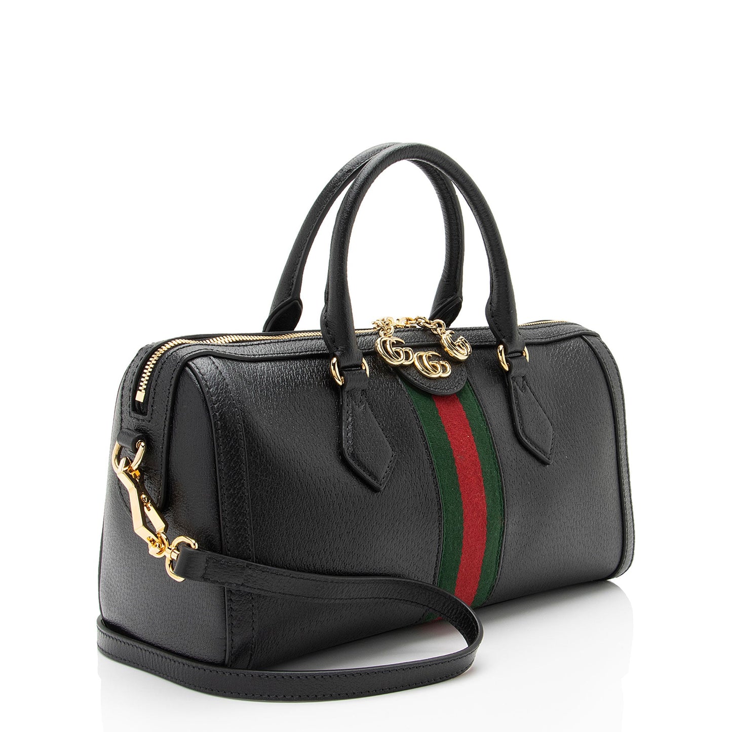 Gucci Leather Ophidia Medium Boston Bag (SHF-Lw6MxR)