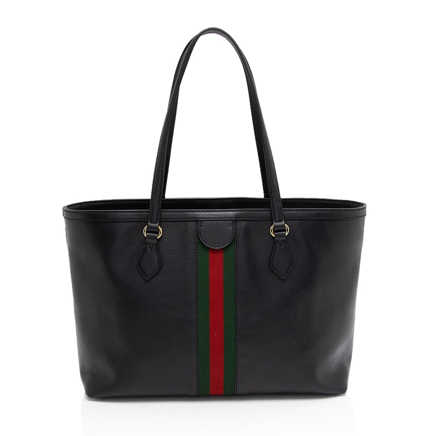 Gucci Leather Ophidia Medium Tote (SHF-Rkl1Mv)