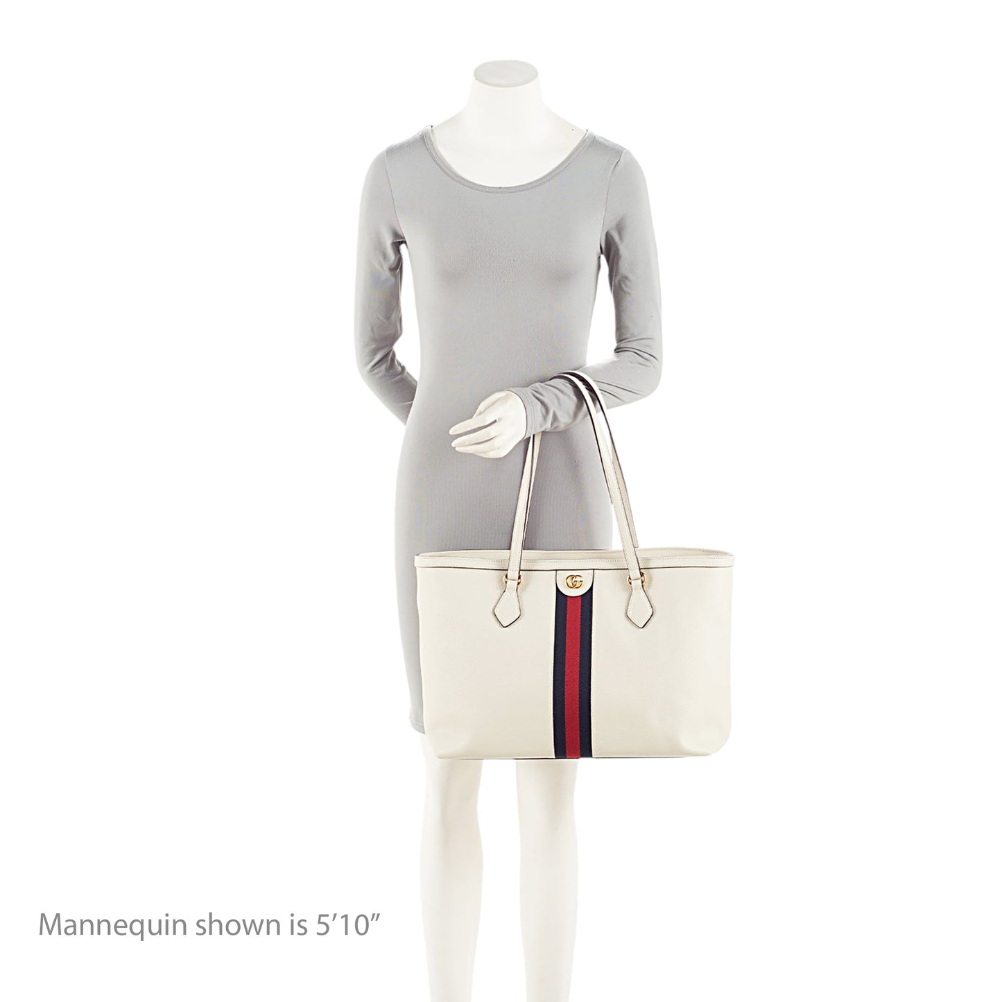 Gucci Leather Ophidia Medium Tote