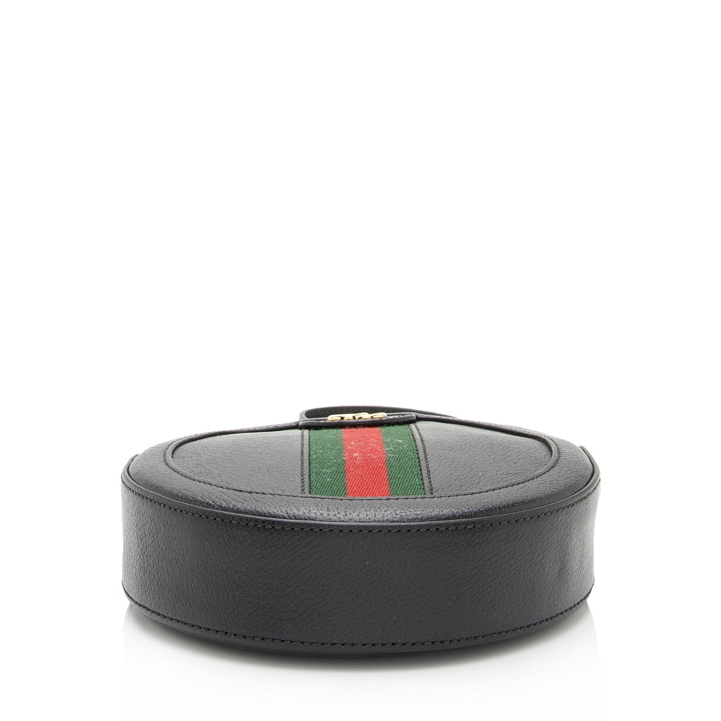 Gucci Leather Ophidia Round Mini Shoulder Bag (SHF-z9TS8F)