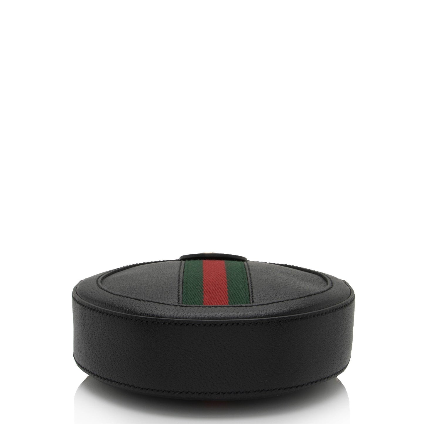 Gucci Leather Ophidia Round Mini Shoulder Bag (SHF-Kh7KgC)