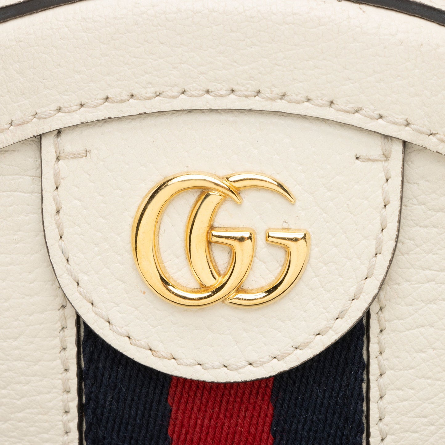 Gucci Leather Ophidia Round Mini Shoulder Bag (SHF-oVpmc0)