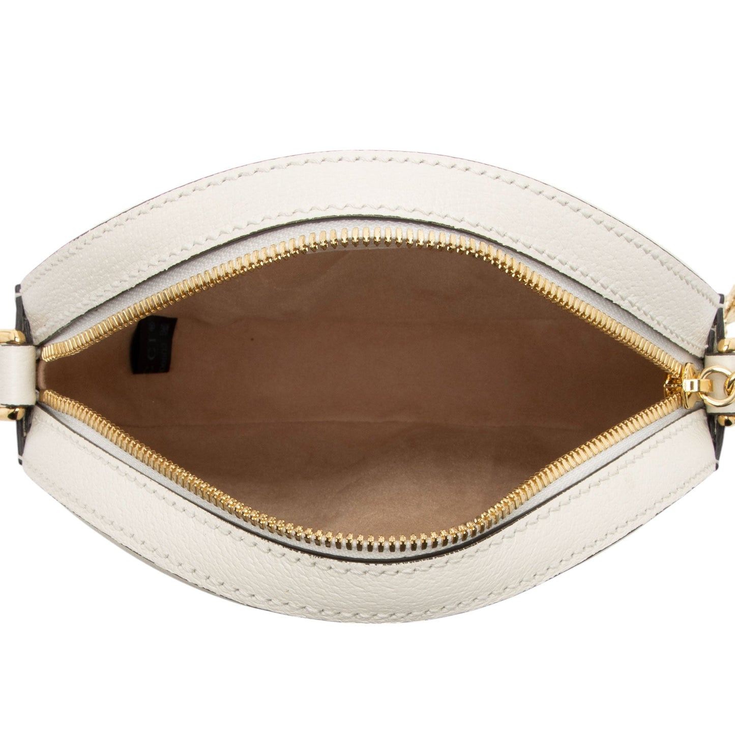 Gucci Leather Ophidia Round Mini Shoulder Bag