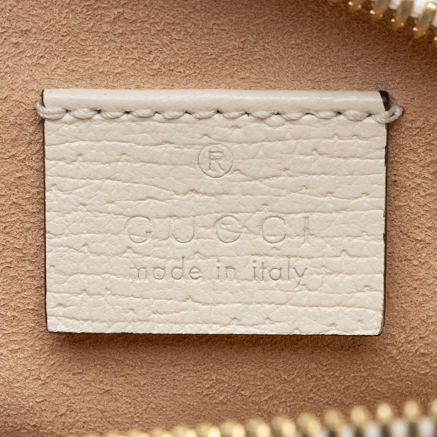 Gucci Leather Ophidia Round Mini Shoulder Bag