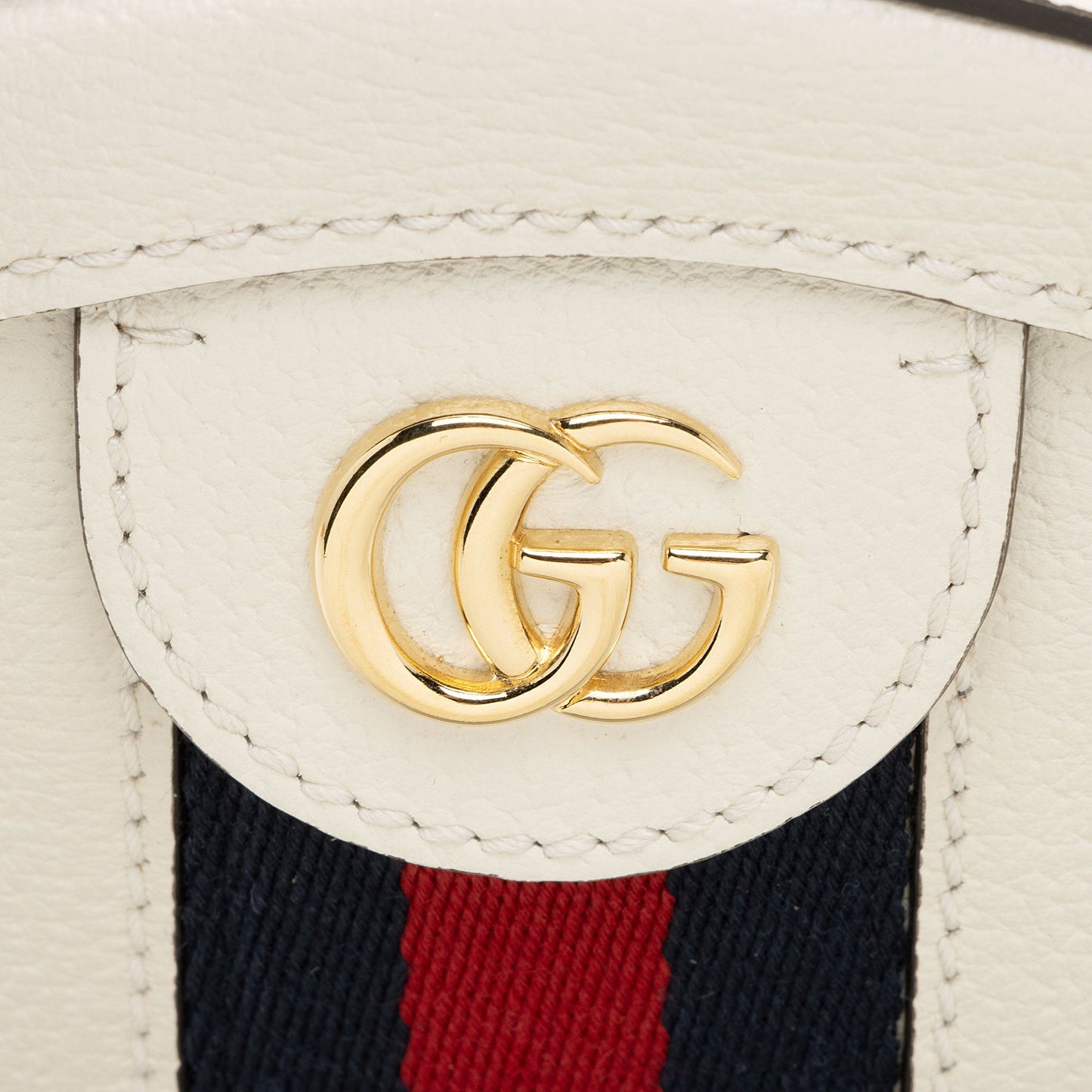 Gucci Leather Ophidia Round Mini Shoulder Bag