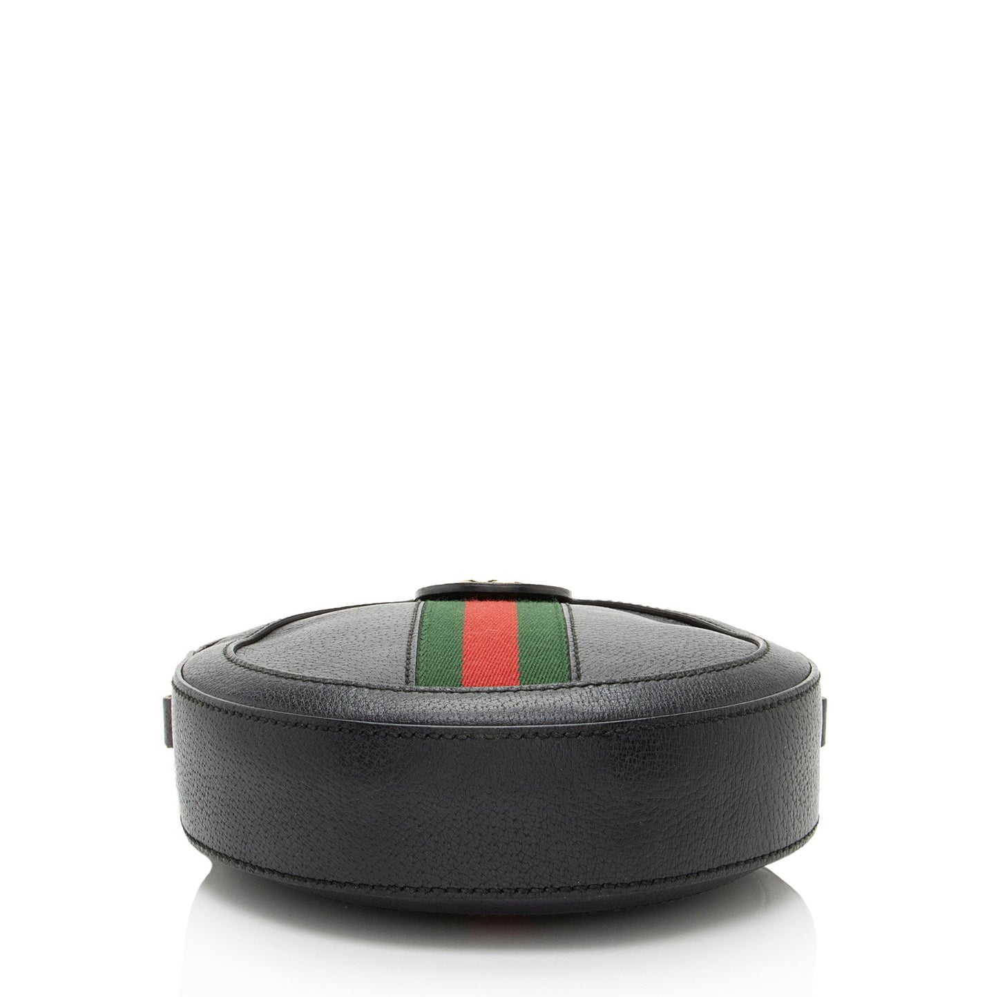 Gucci Leather Ophidia Round Mini Shoulder Bag