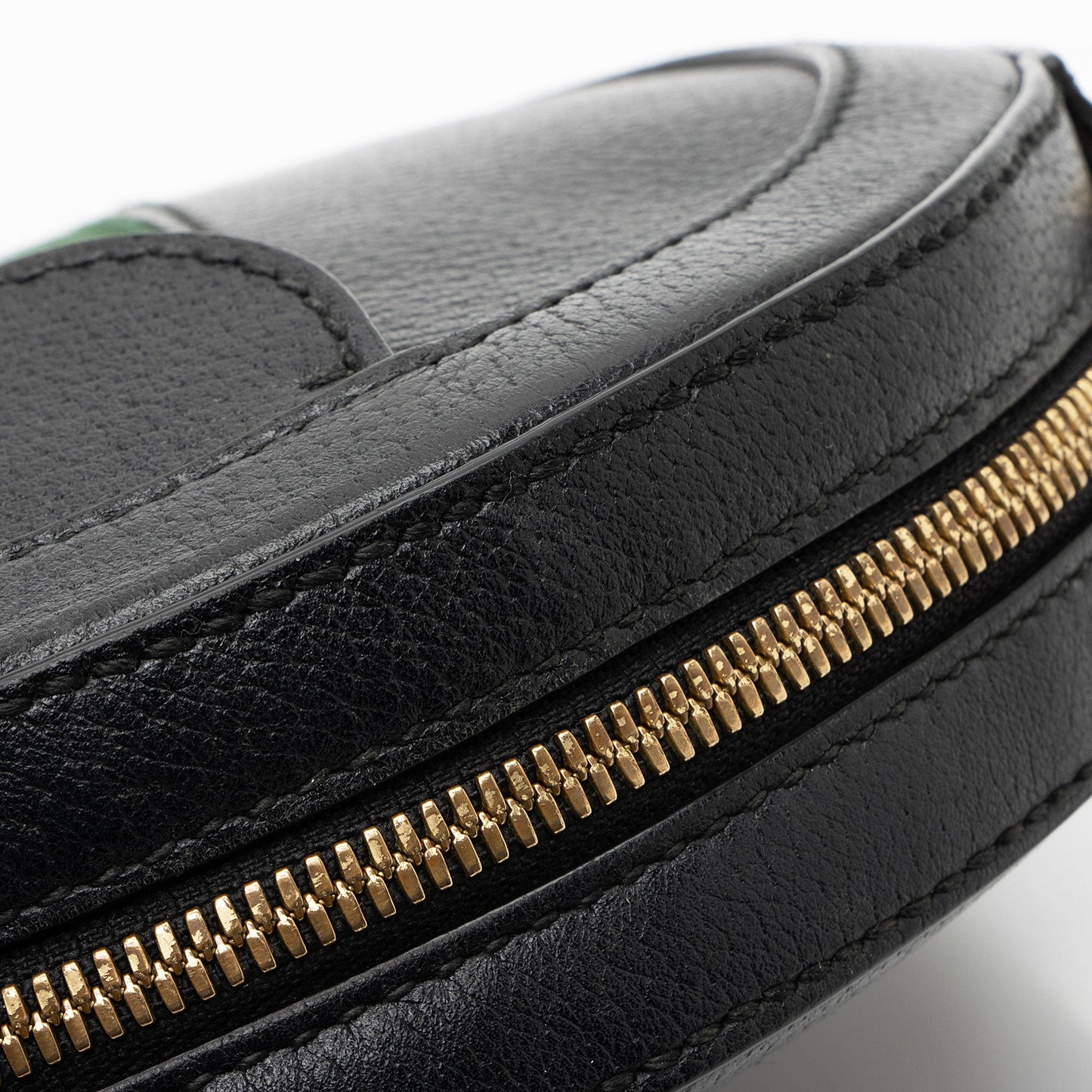 Gucci Leather Ophidia Round Mini Shoulder Bag