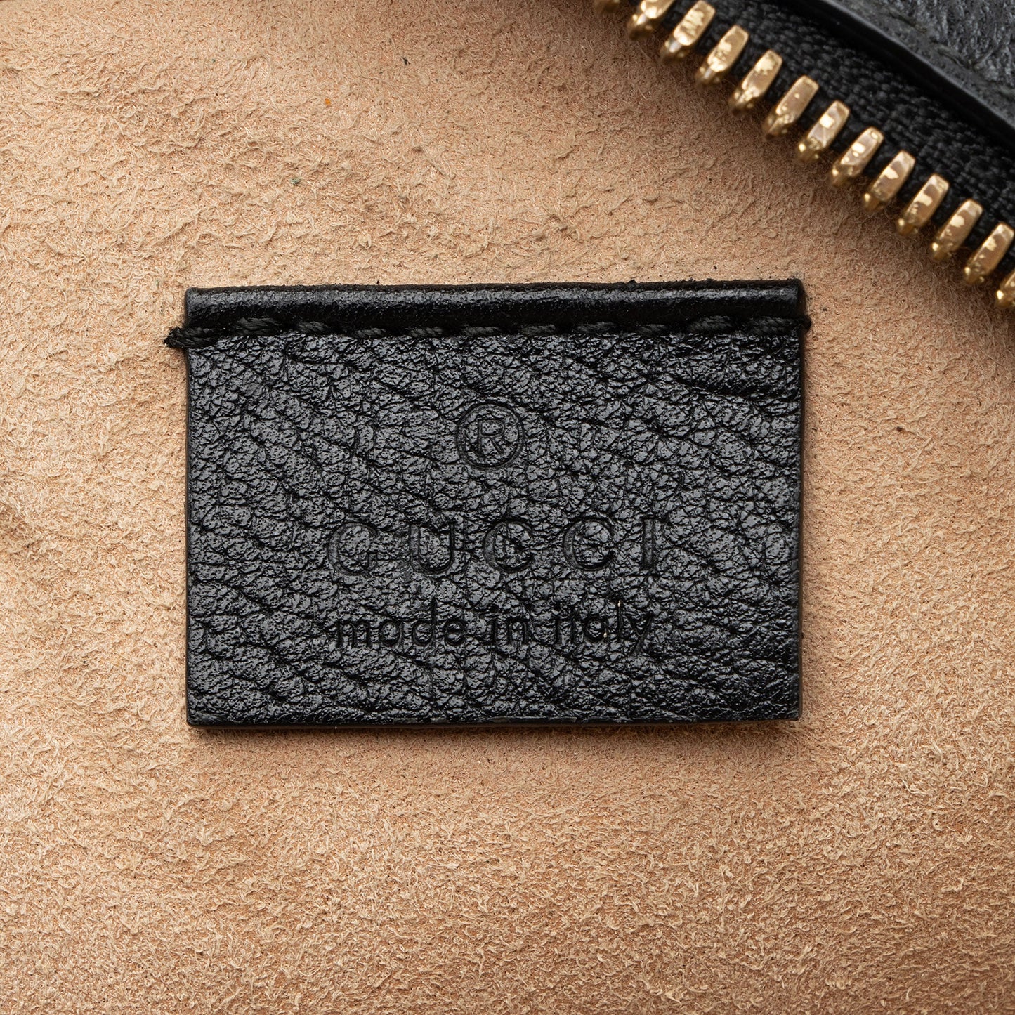 Gucci Leather Ophidia Round Mini Shoulder Bag