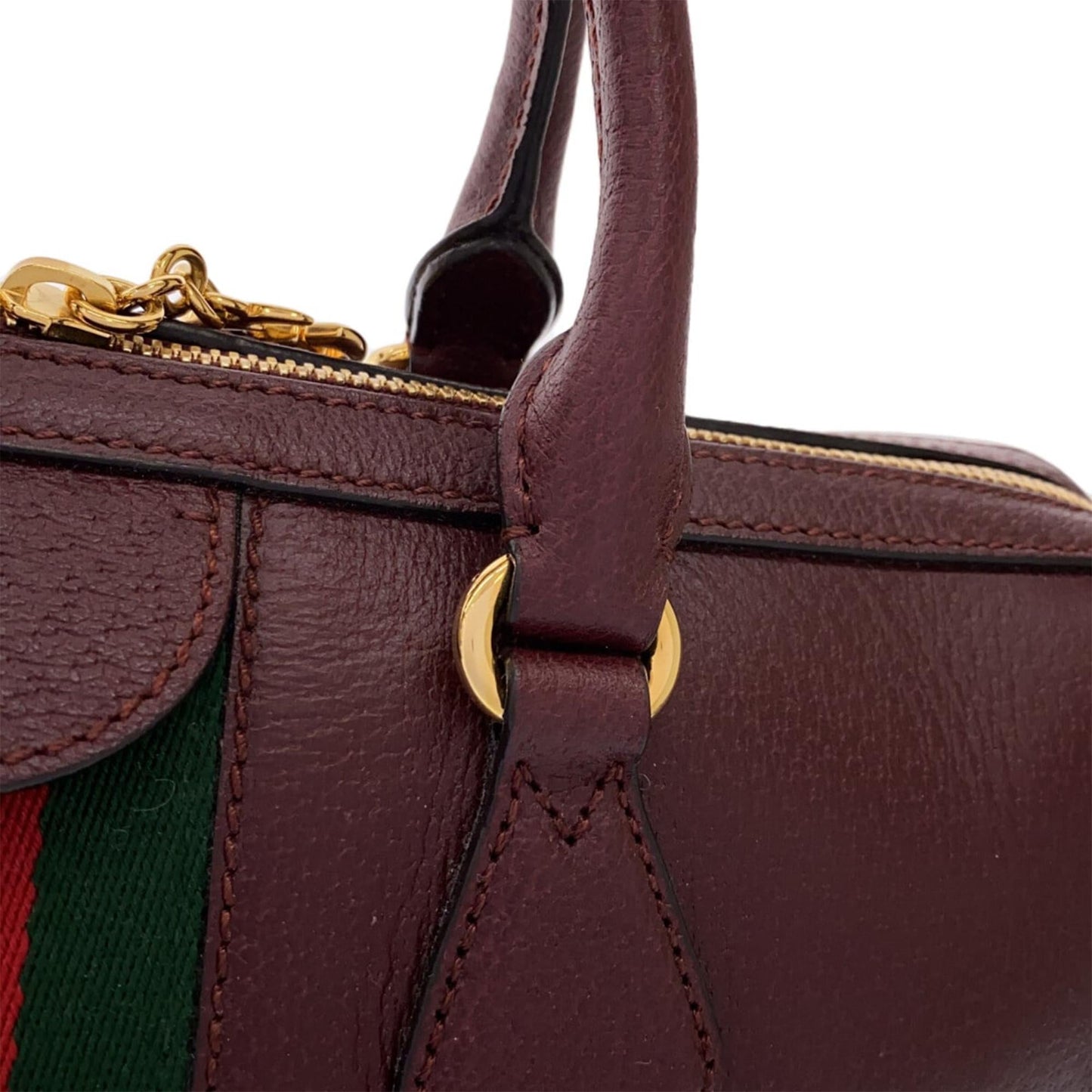 Gucci Leather Ophidia Satchel (SHG-aCd0wj)