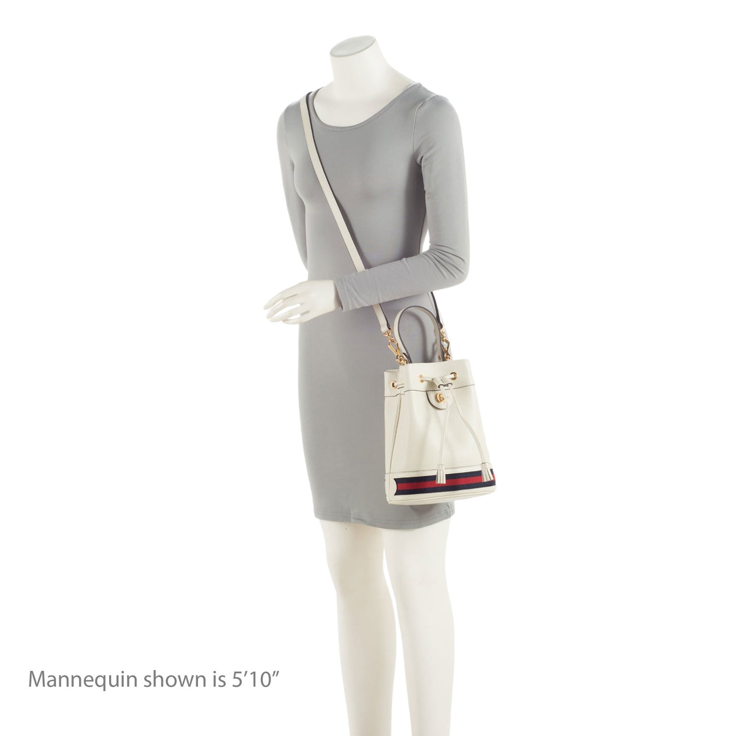 Gucci Leather Ophidia Small Bucket Bag (SHF-r8Bhtv)