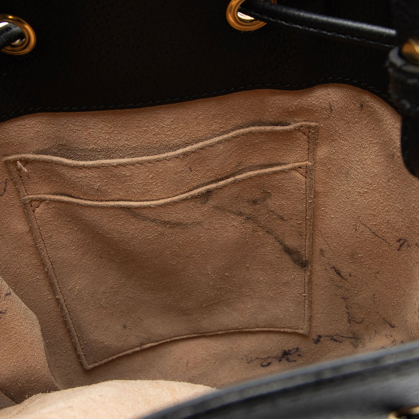 Gucci Leather Ophidia Small Bucket Bag (SHF-xMZSzx)