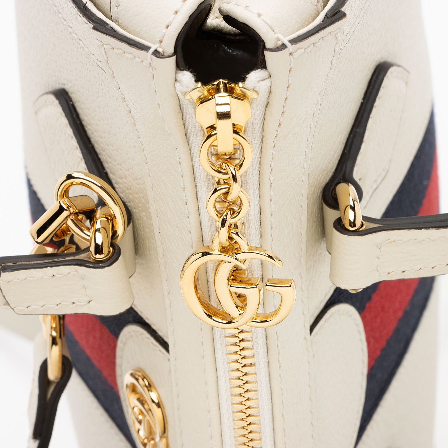 Gucci Leather Ophidia Small Tote