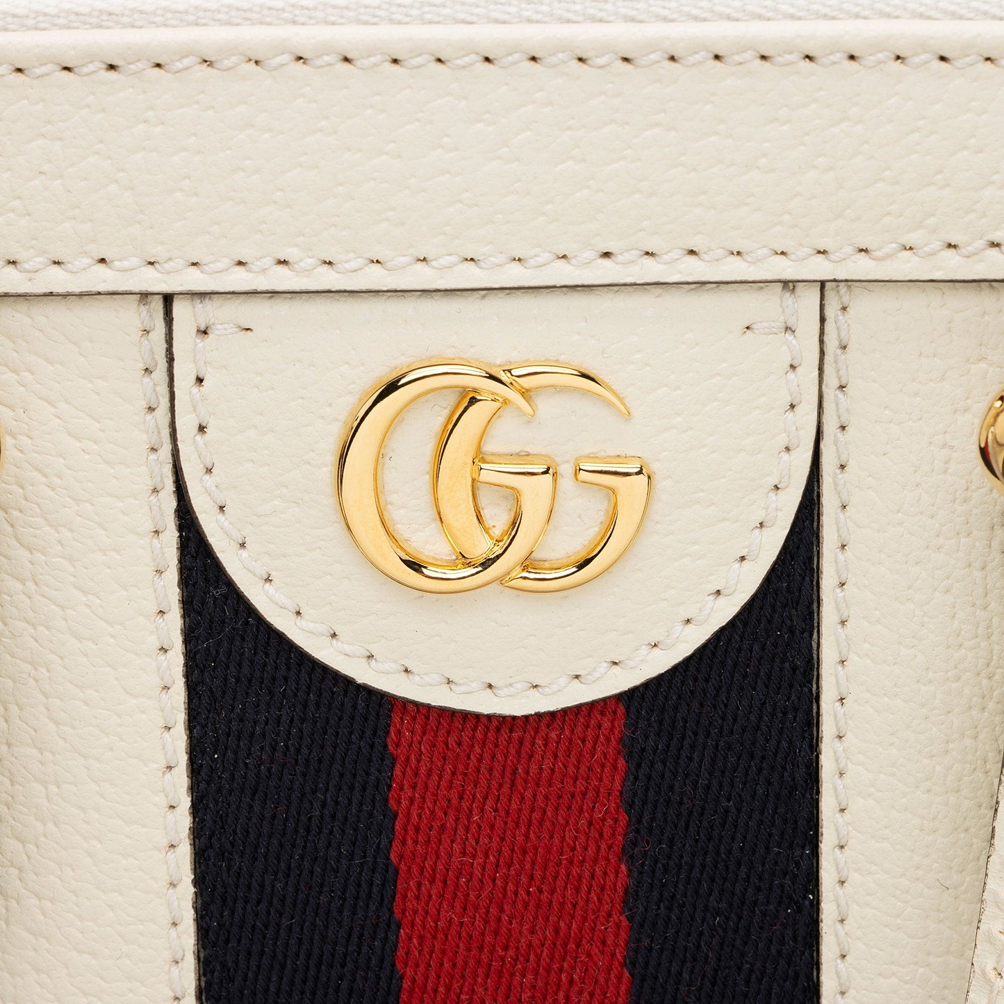 Gucci Leather Ophidia Small Tote