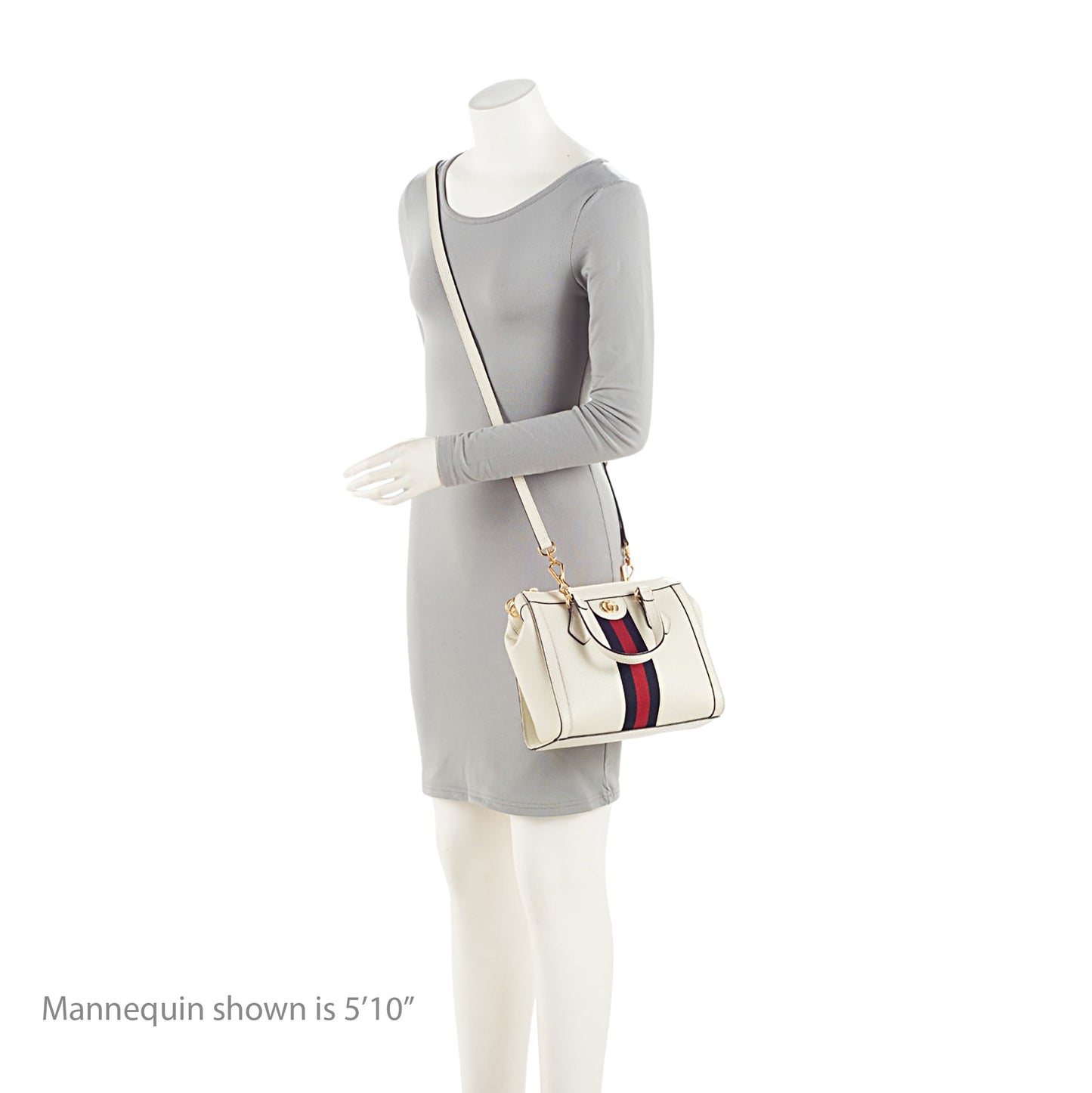 Gucci Leather Ophidia Small Tote