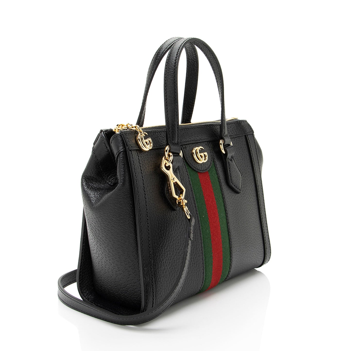 Gucci Leather Ophidia Small Tote