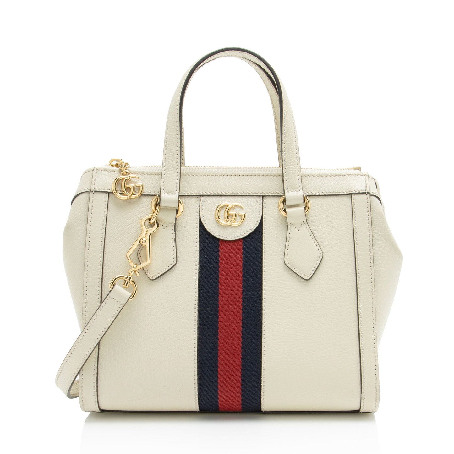 Gucci Leather Ophidia Small Tote