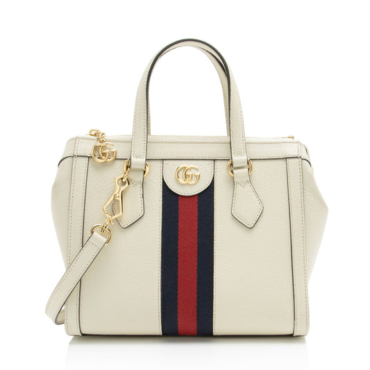 Gucci Leather Ophidia Small Tote
