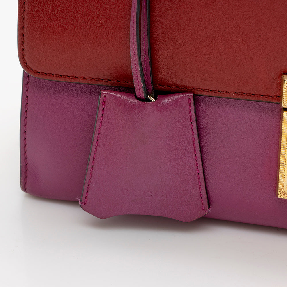 Gucci Leather Padlock Medium Shoulder Bag - FINAL SALE (SHF-15258)