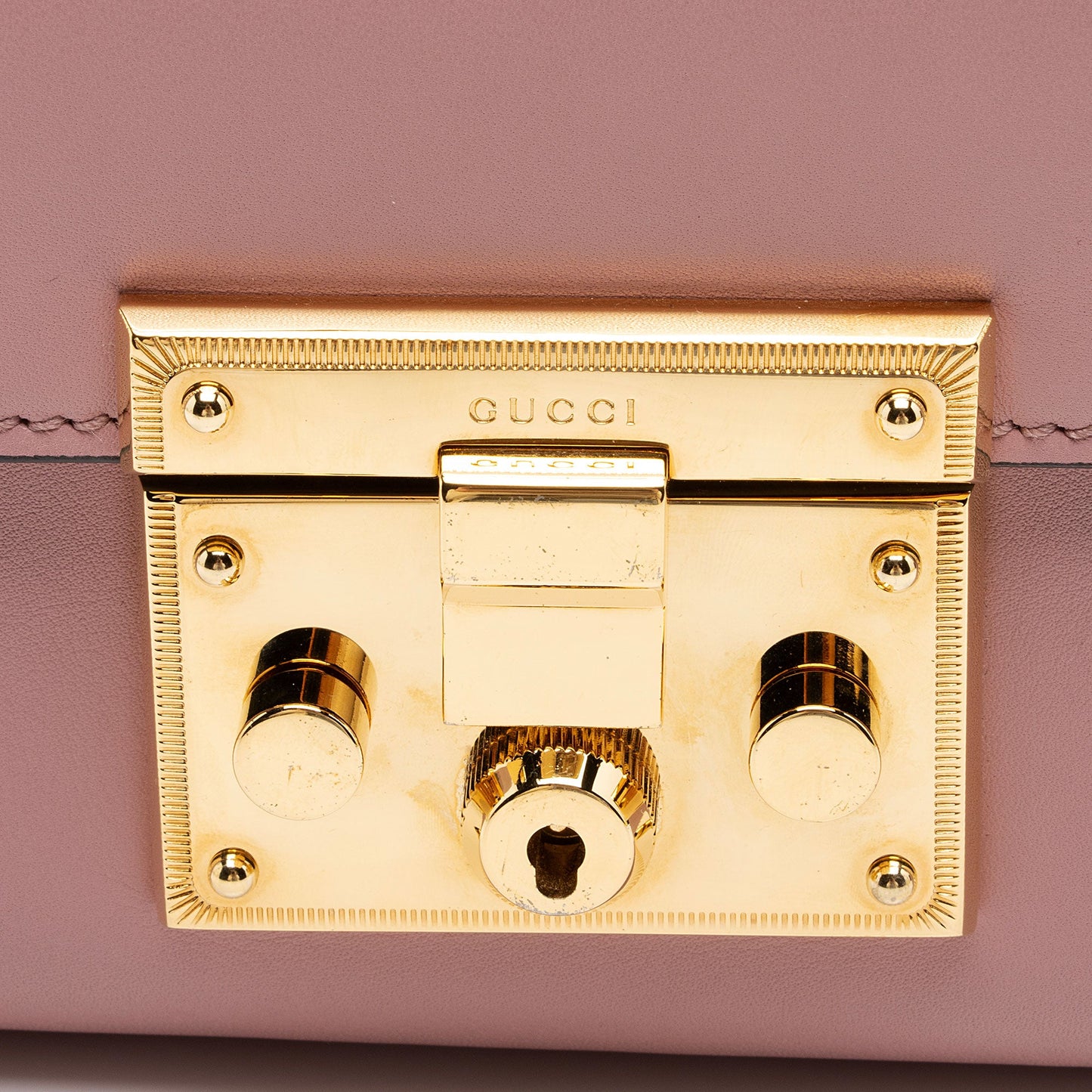Gucci Leather Padlock Small Shoulder Bag (SHF-FgpwnC)