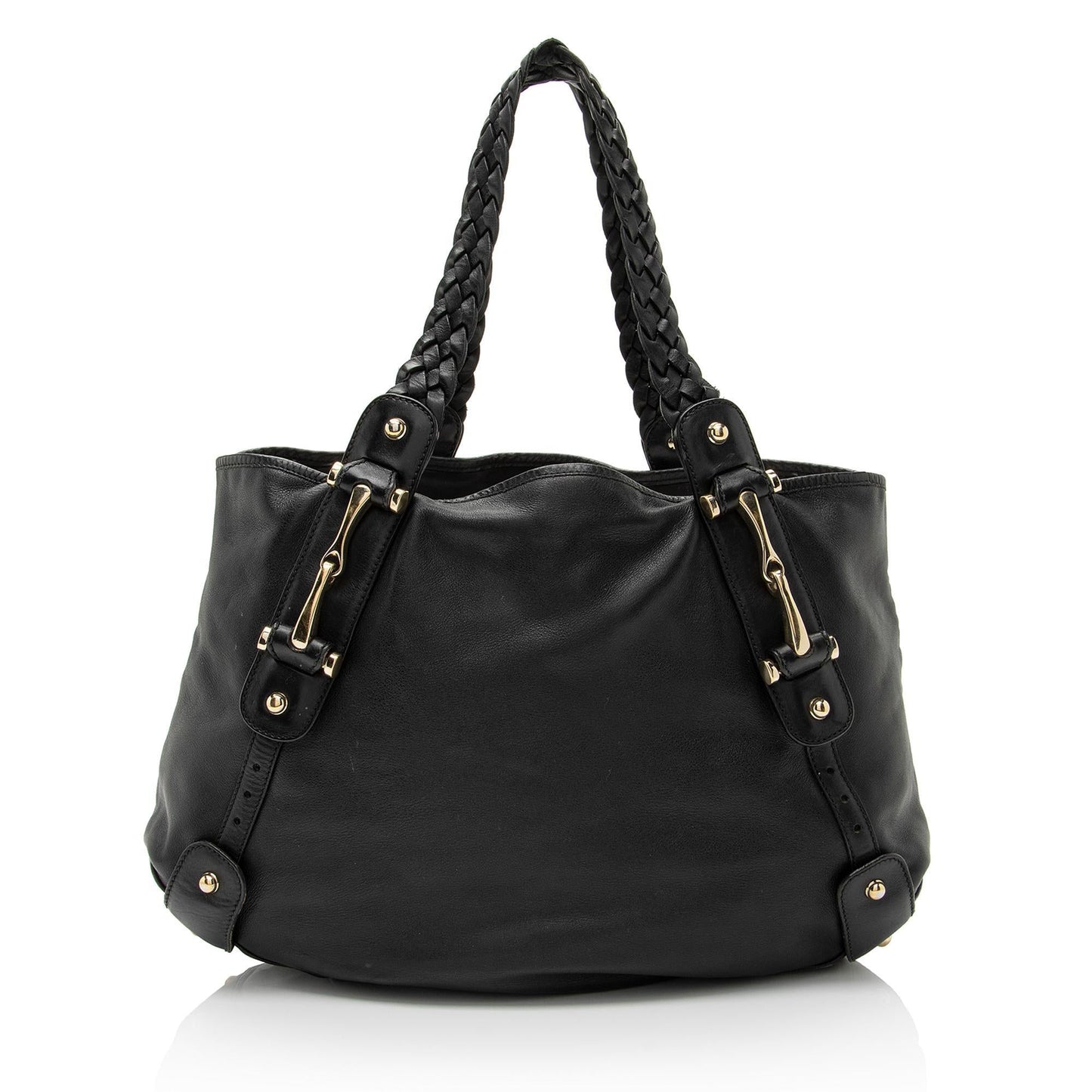 Gucci Leather Pelham Medium Shoulder Bag (SHF-JJlaoH)
