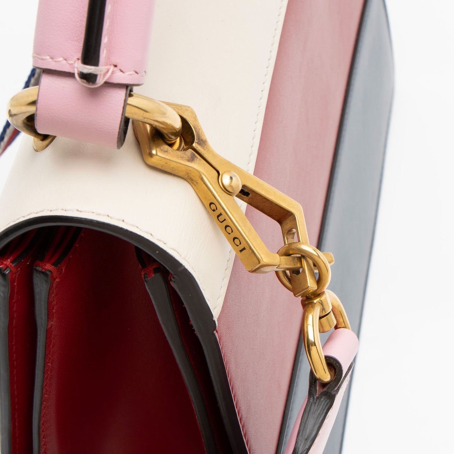 Gucci Leather Queen Margaret Top Handle (SHF-oBE2Ol)