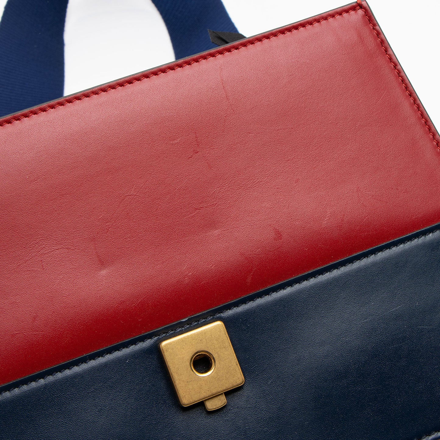 Gucci Leather Queen Margaret Top Handle (SHF-oBE2Ol)