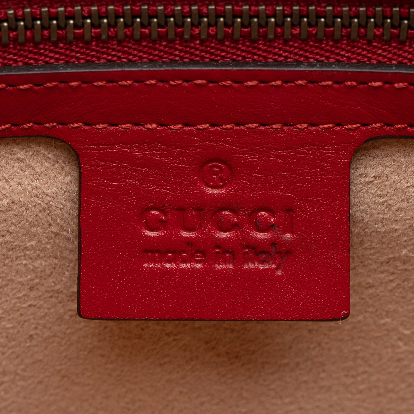 Gucci Leather Queen Margaret Top Handle (SHF-oBE2Ol)