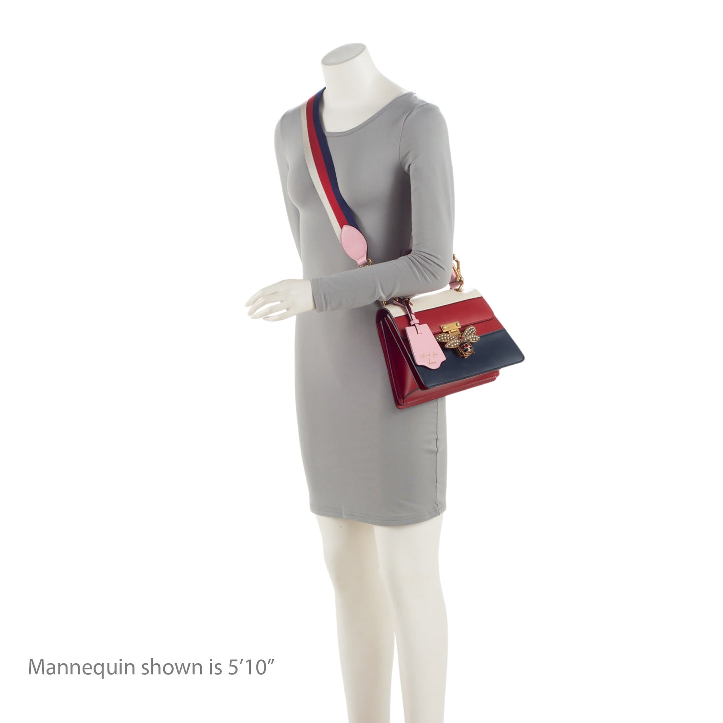 Gucci Leather Queen Margaret Top Handle (SHF-oBE2Ol)