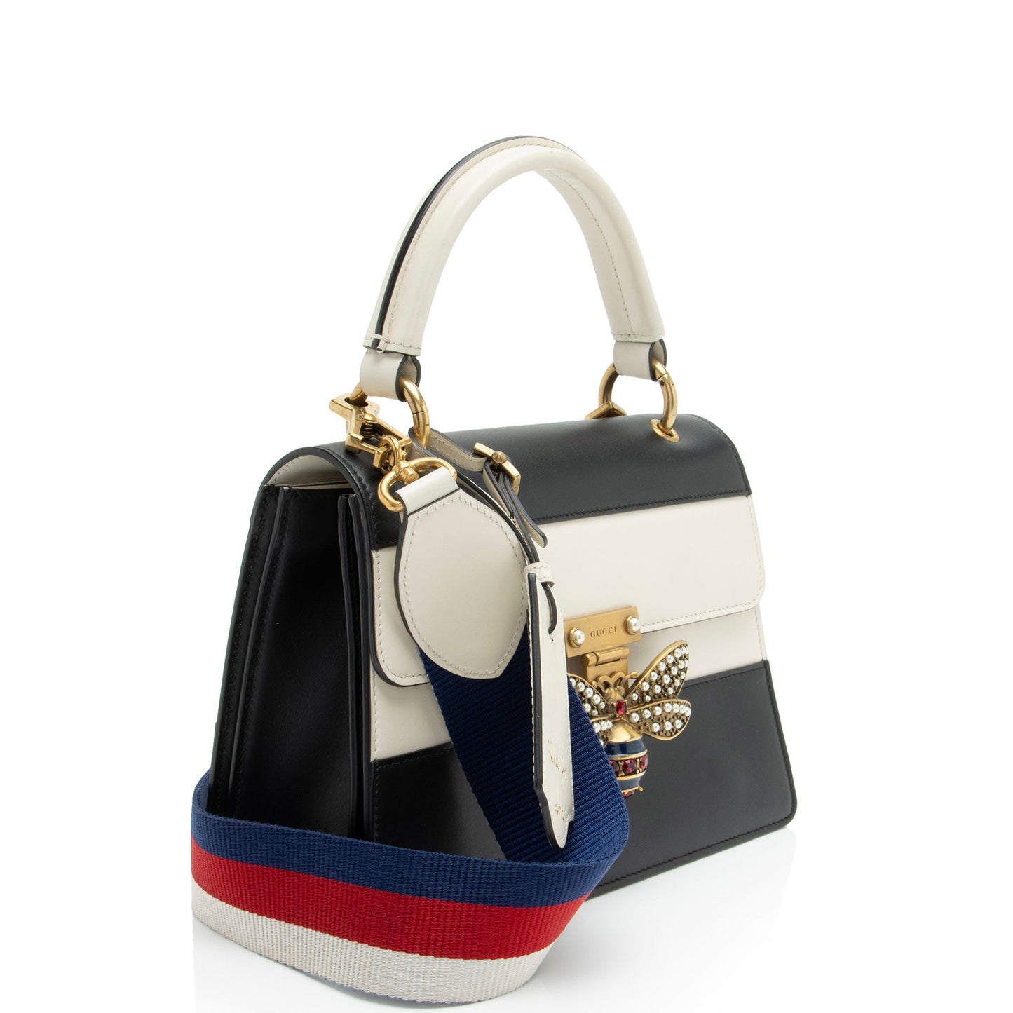 Gucci Leather Queen Margaret Top Handle
