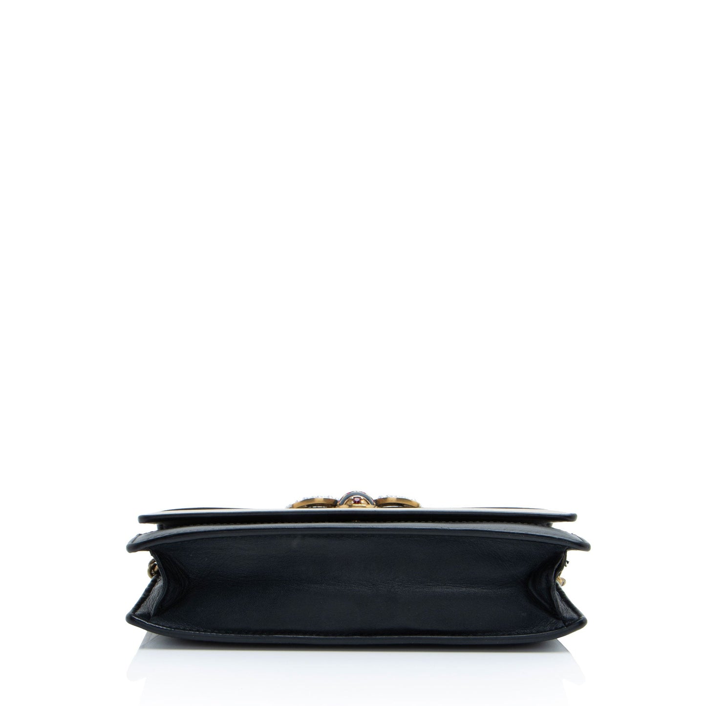 Gucci Leather Queen Margaret Wallet on Chain