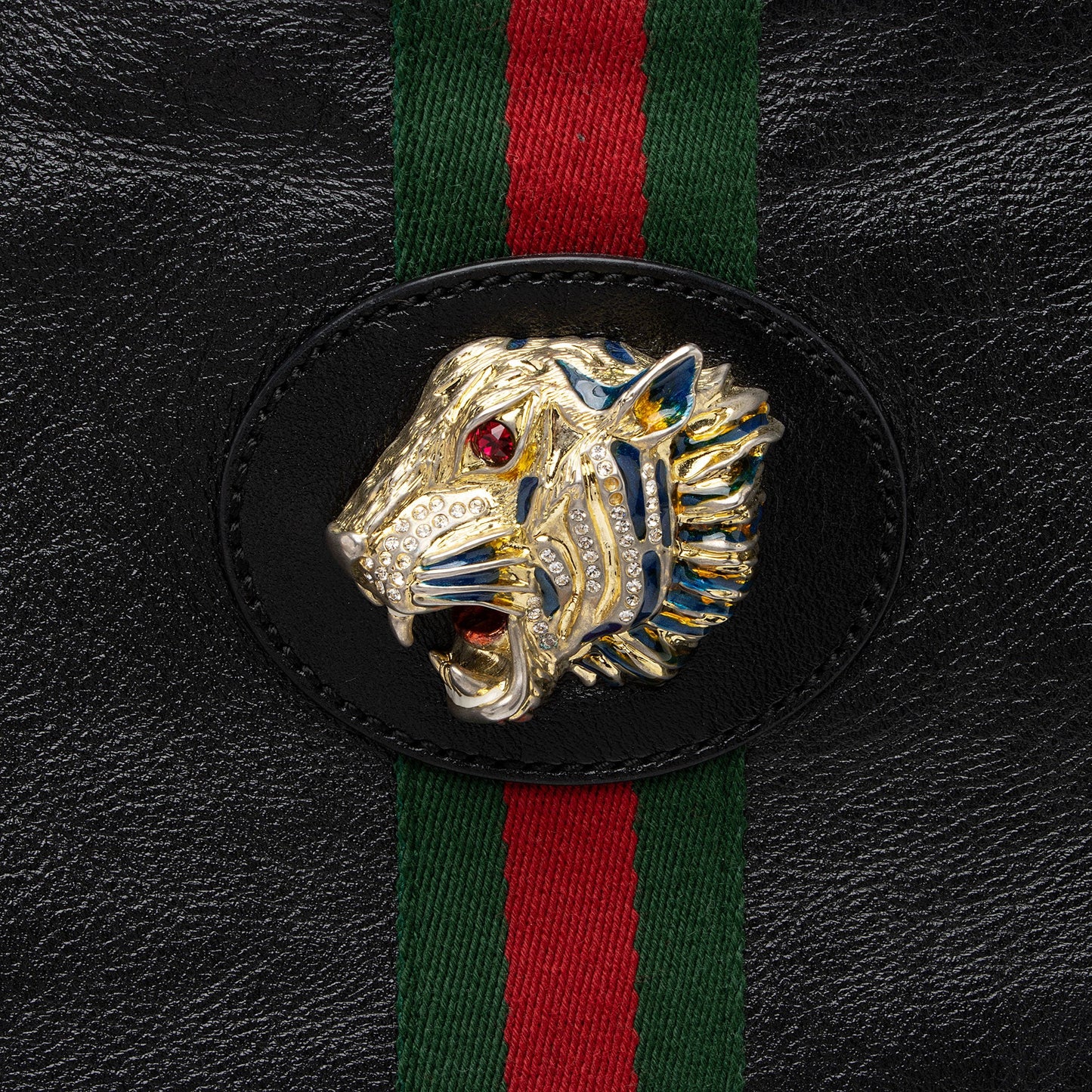 Gucci Leather Rajah Large Tote (SHF-Vvlw5M)