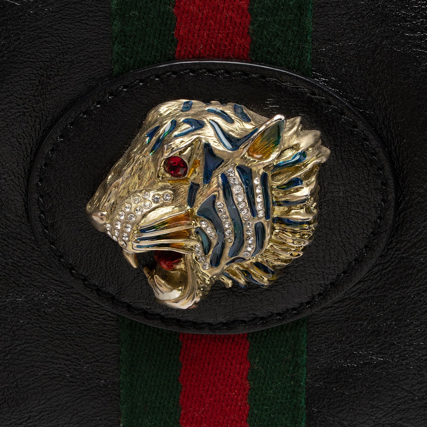 Gucci Leather Rajah Large Tote (SHF-mZ5Dai)