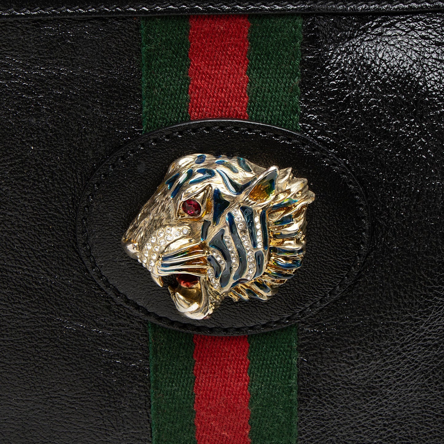Gucci Leather Rajah Large Tote