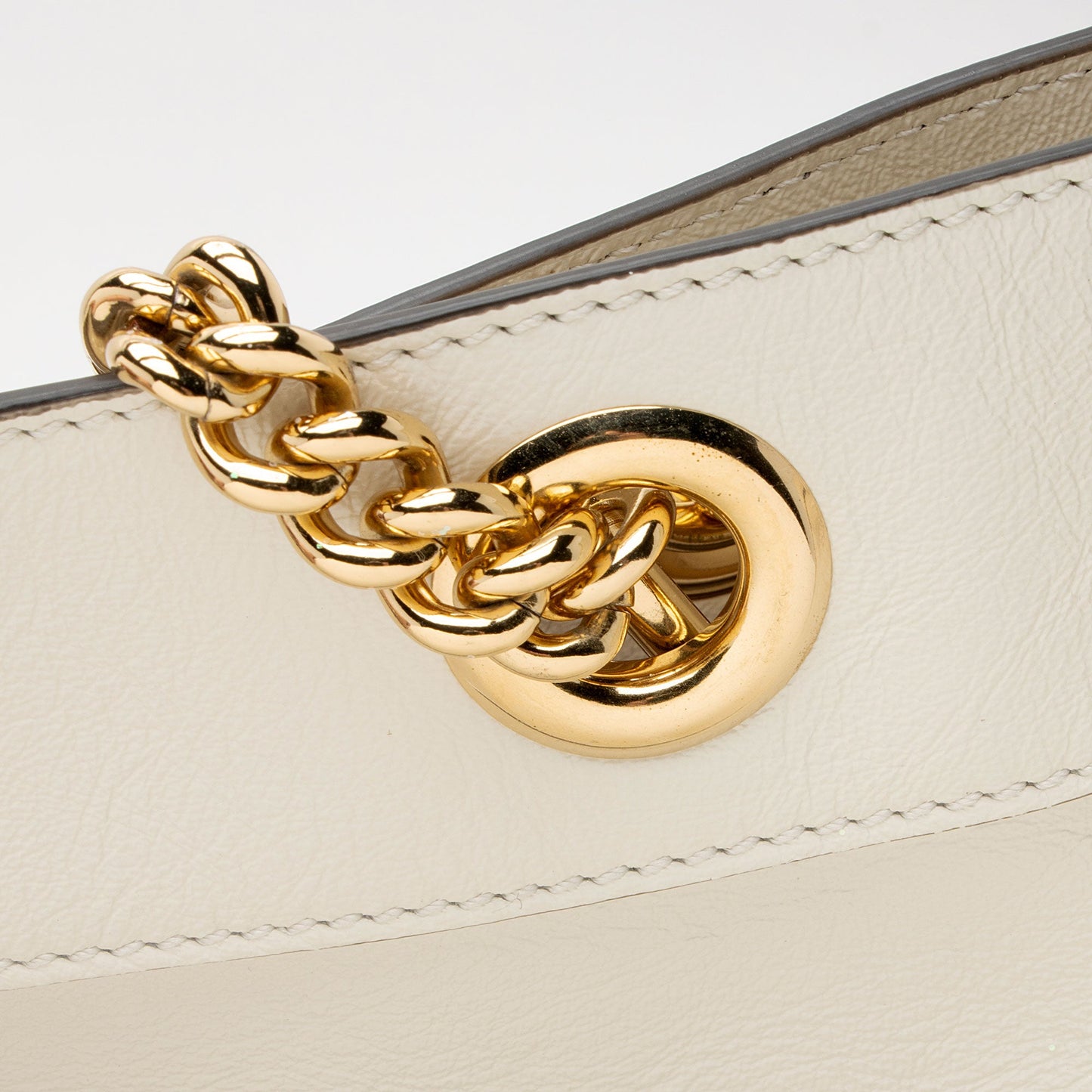 Gucci Leather Rajah Maxi Tote (SHF-rKkXgP)