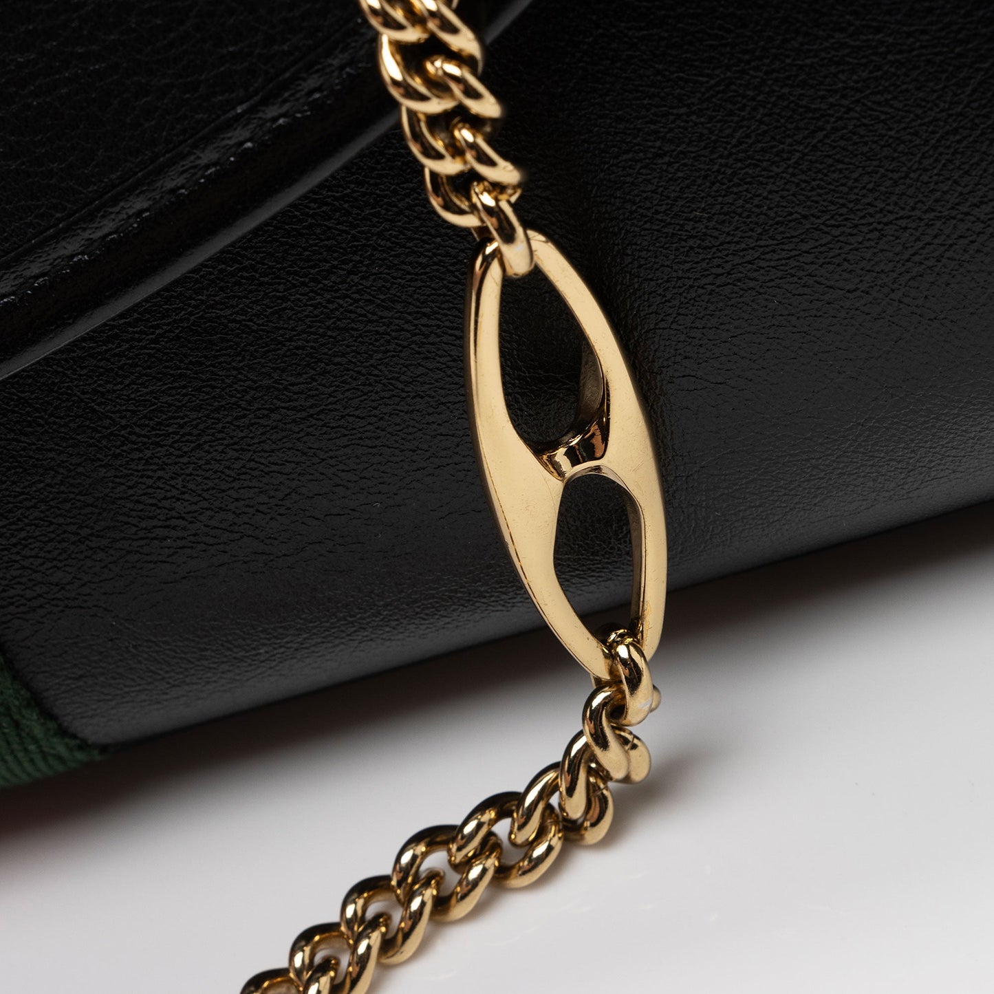 Gucci Leather Rajah Small Shoulder Bag (SHF-y3mACc)