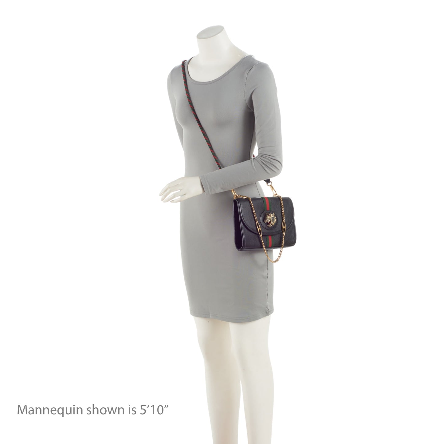 Gucci Leather Rajah Small Shoulder Bag (SHF-y3mACc)