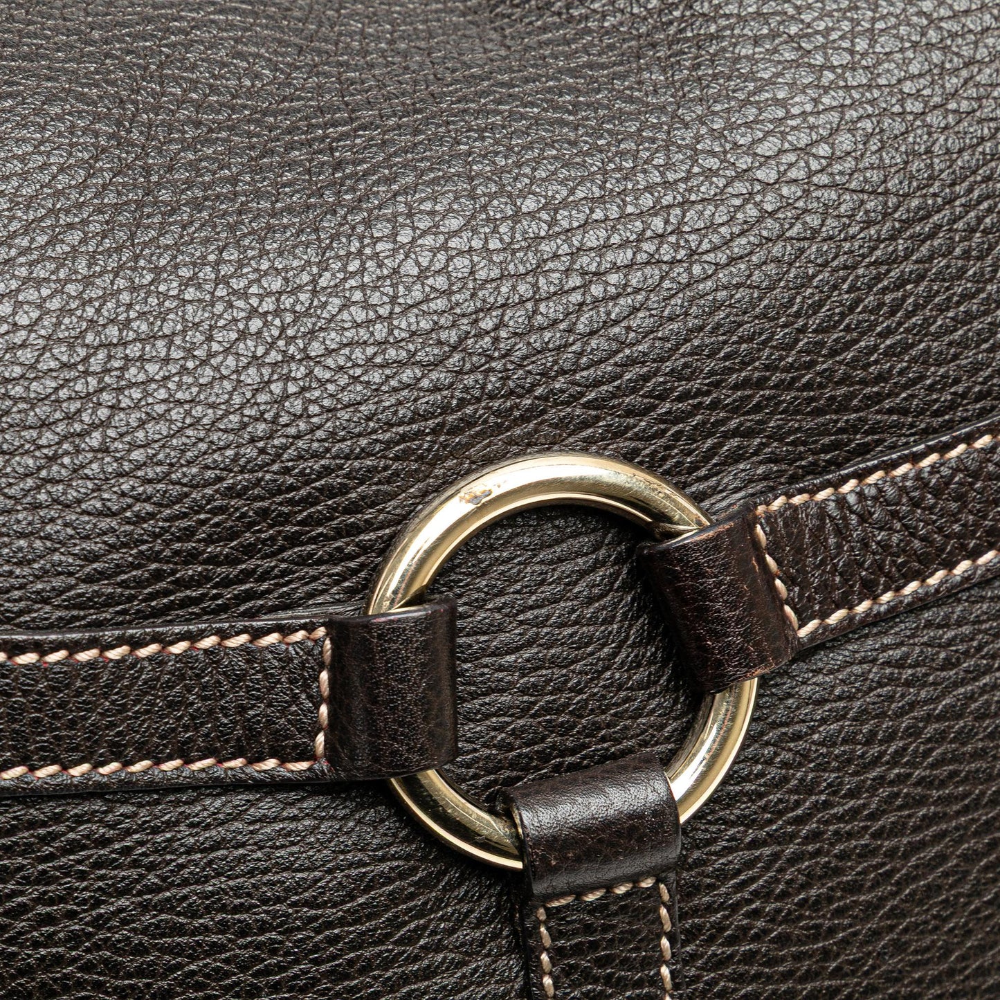 Gucci Leather Reins Hobo Bag