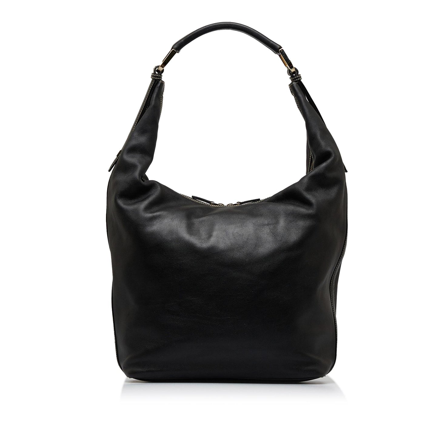 Gucci Leather Shoulder Bag (SHG-BBTMv6)