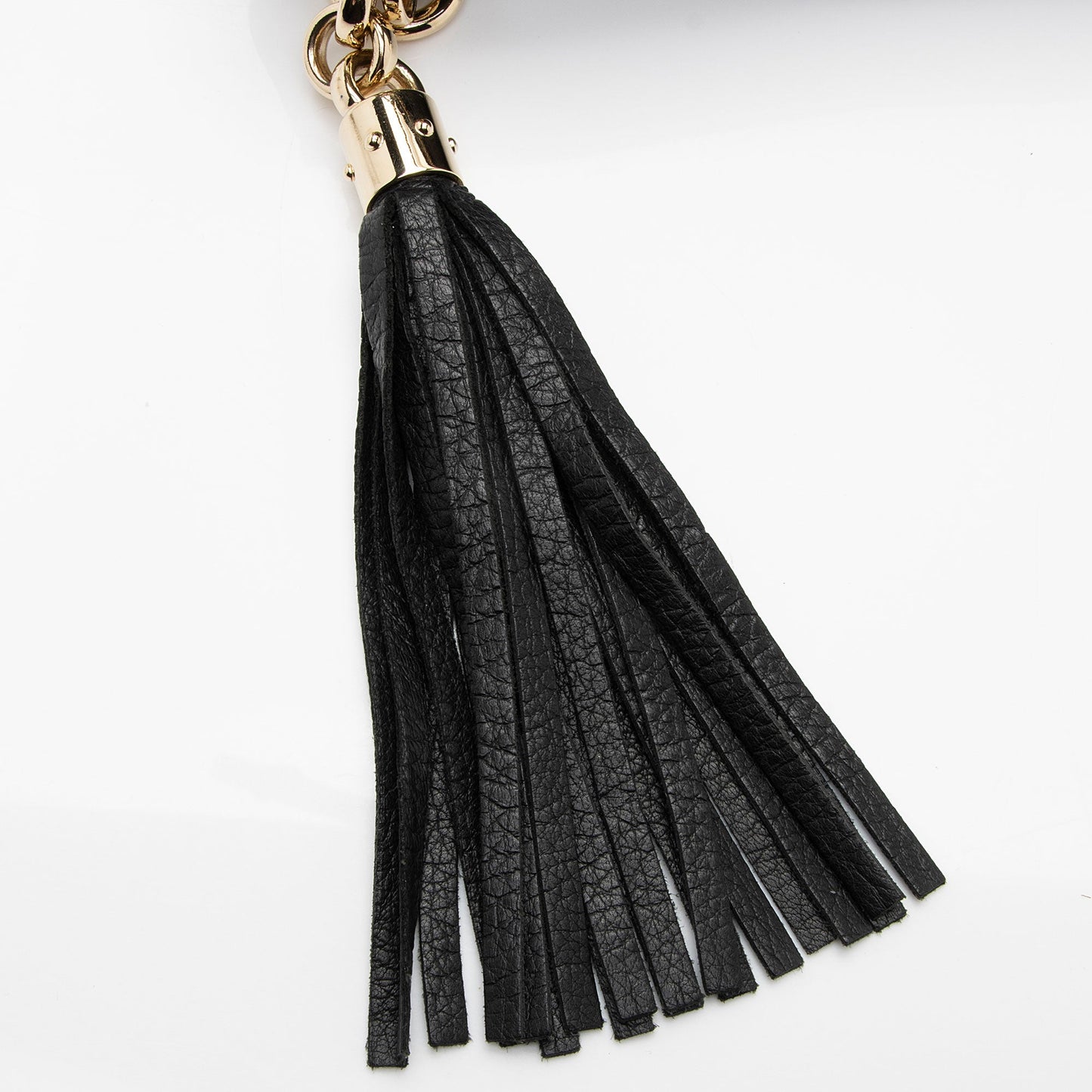 Gucci Leather Sienna Tassel Clutch (SHF-K7dFFR)