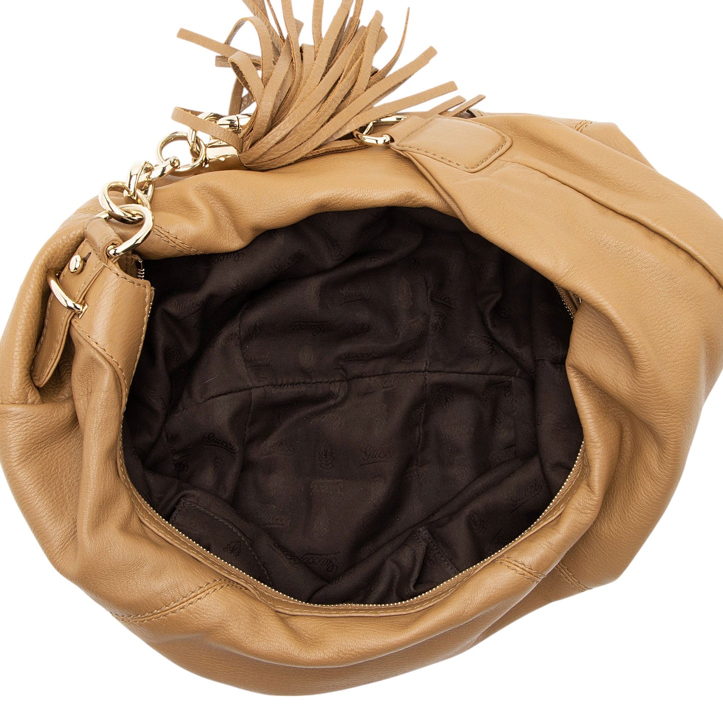 Gucci Leather Sienna Medium Hobo