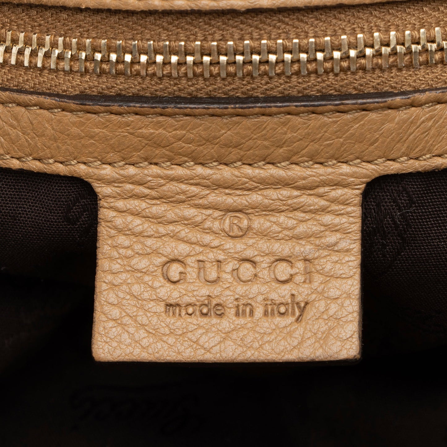 Gucci Leather Sienna Medium Hobo