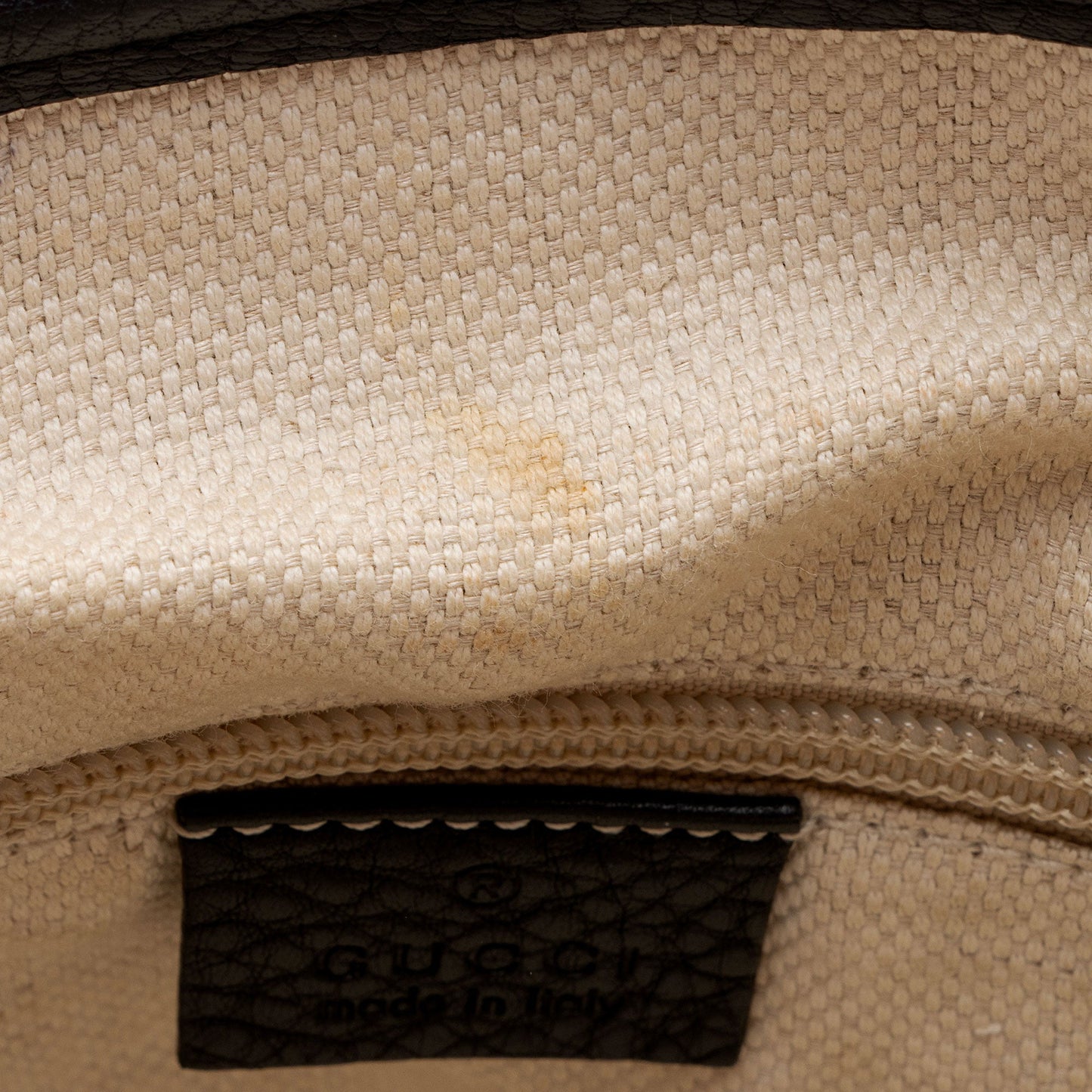 Gucci Leather Signature Web Messenger (SHF-6F03zC)