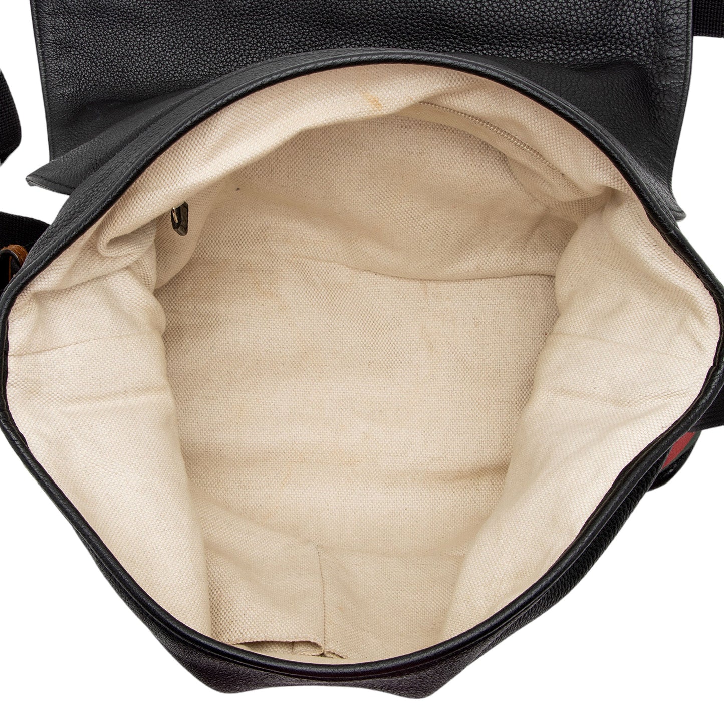 Gucci Leather Signature Web Messenger (SHF-6F03zC)