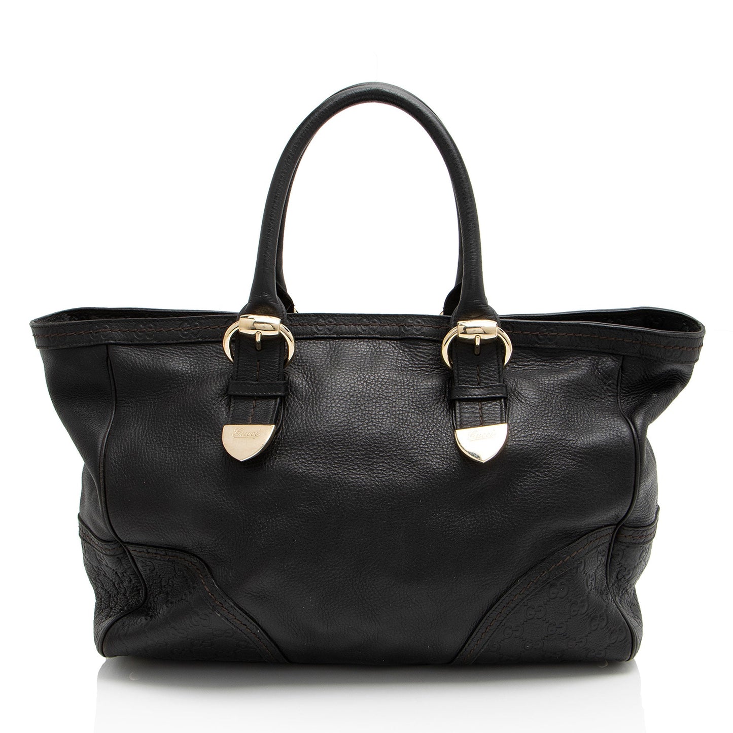 Gucci Leather Signoria Medium Tote