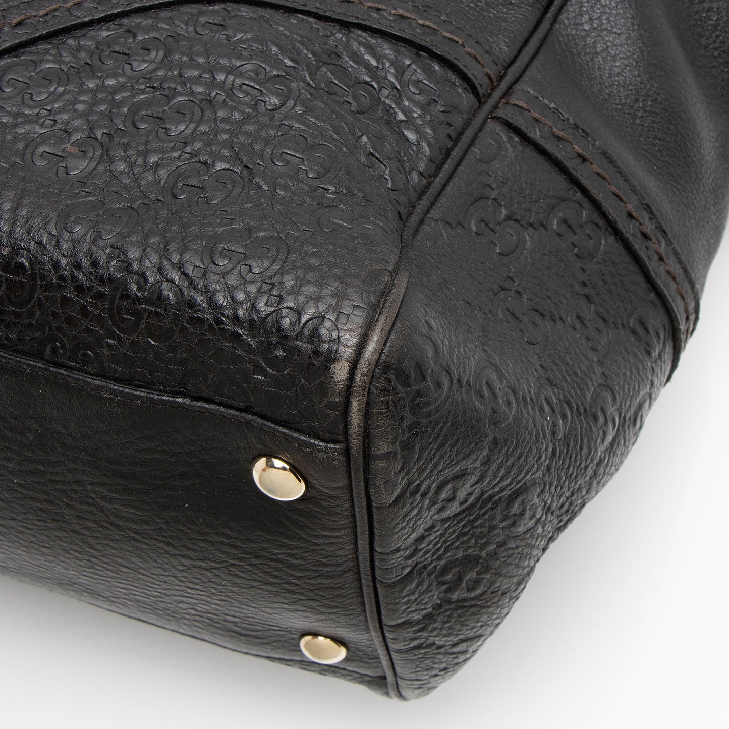 Gucci Leather Signoria Medium Tote